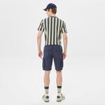 Erkek Regular Fit Lacivert Bermuda