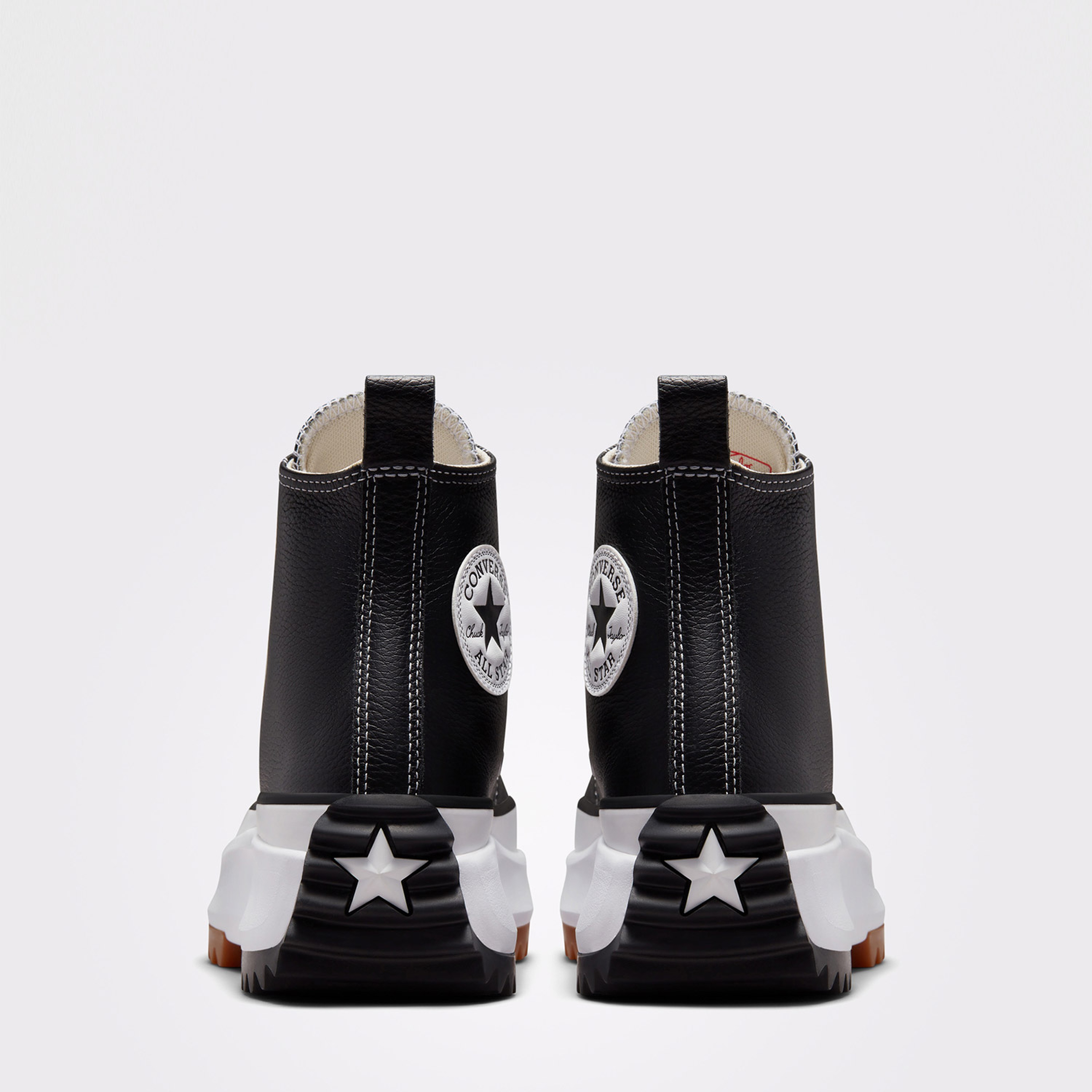 Converse Run Star Hike Platform Foundational Leather Unisex Siyah Sneaker