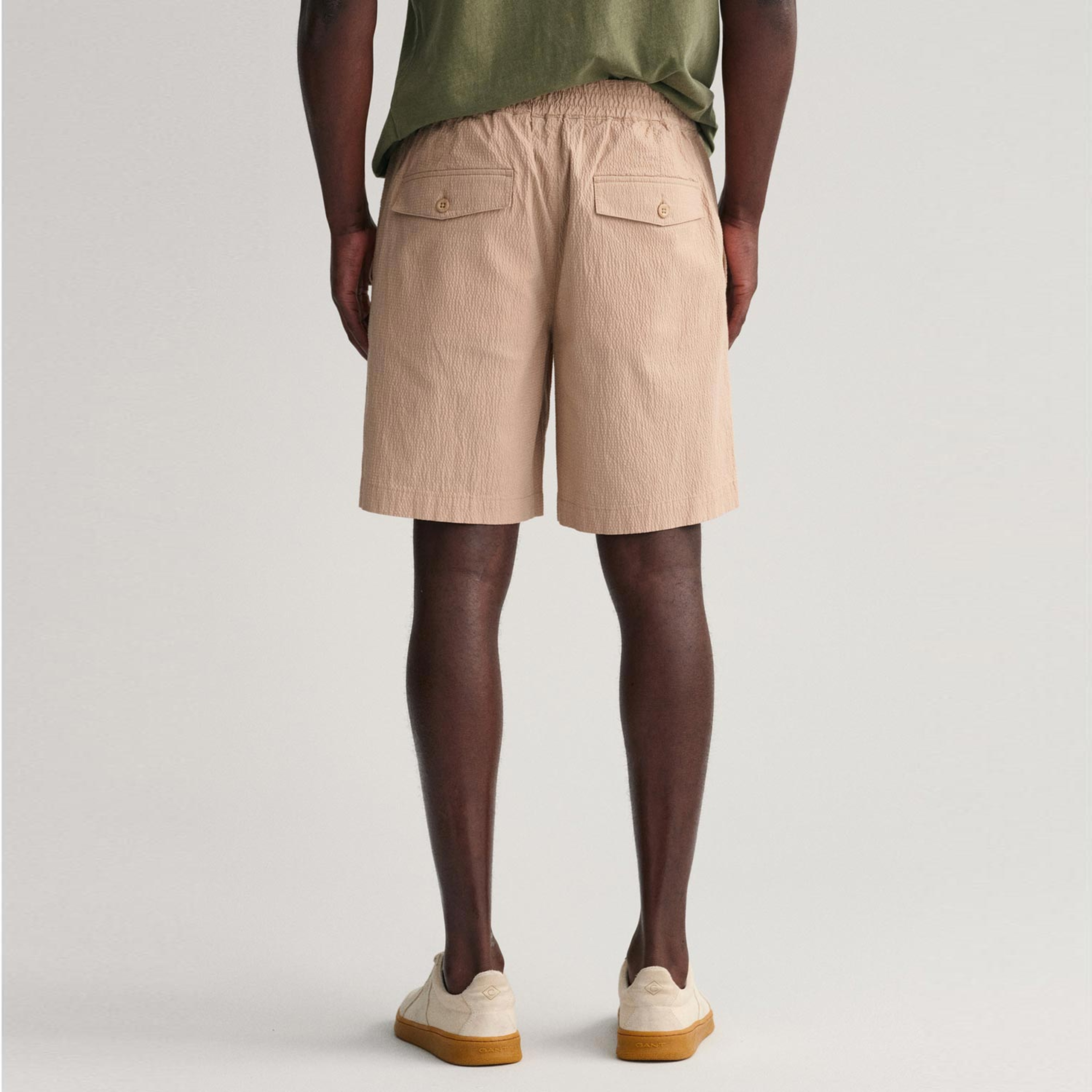 GANT Erkek Bej Regular Fit Şort