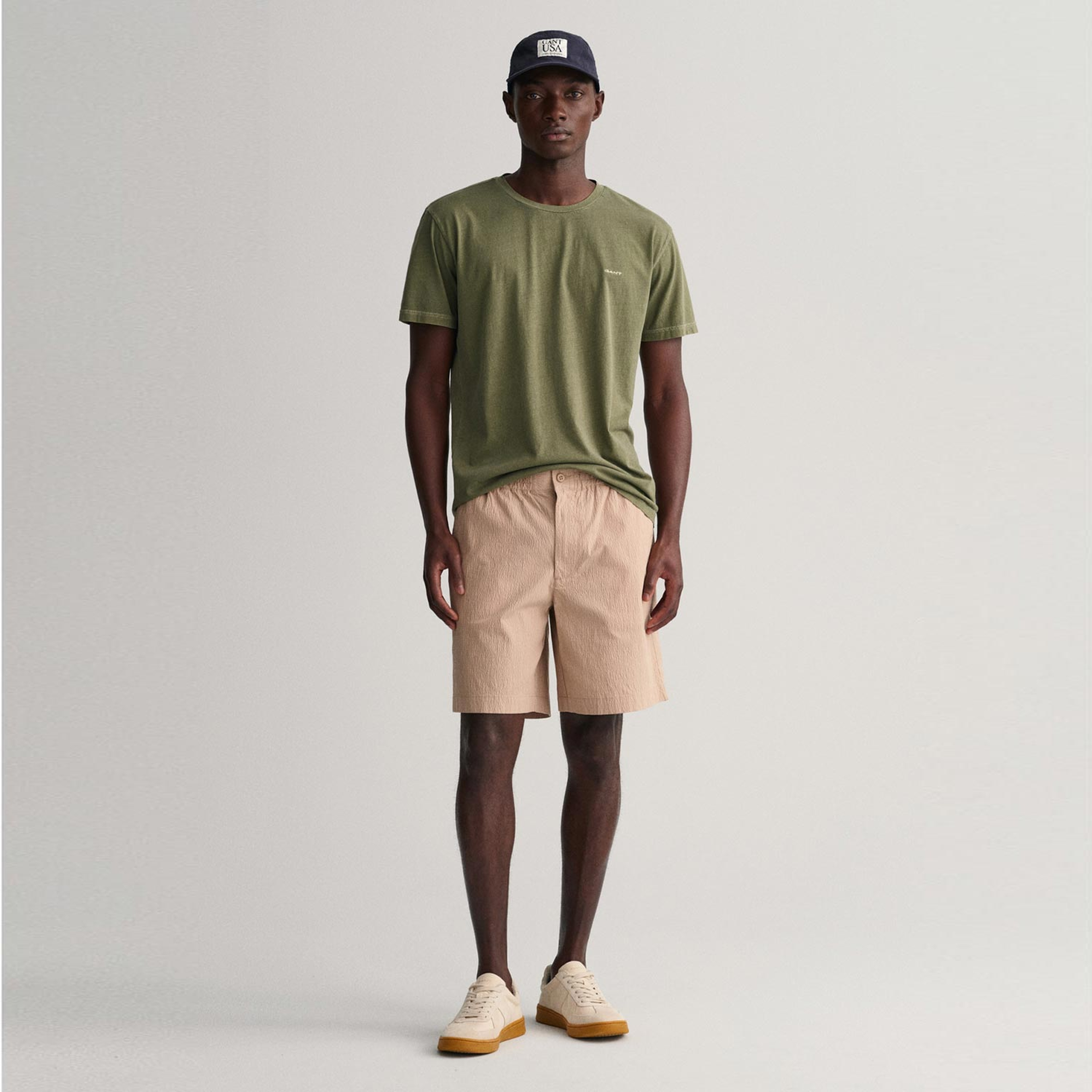 GANT Erkek Bej Regular Fit Şort