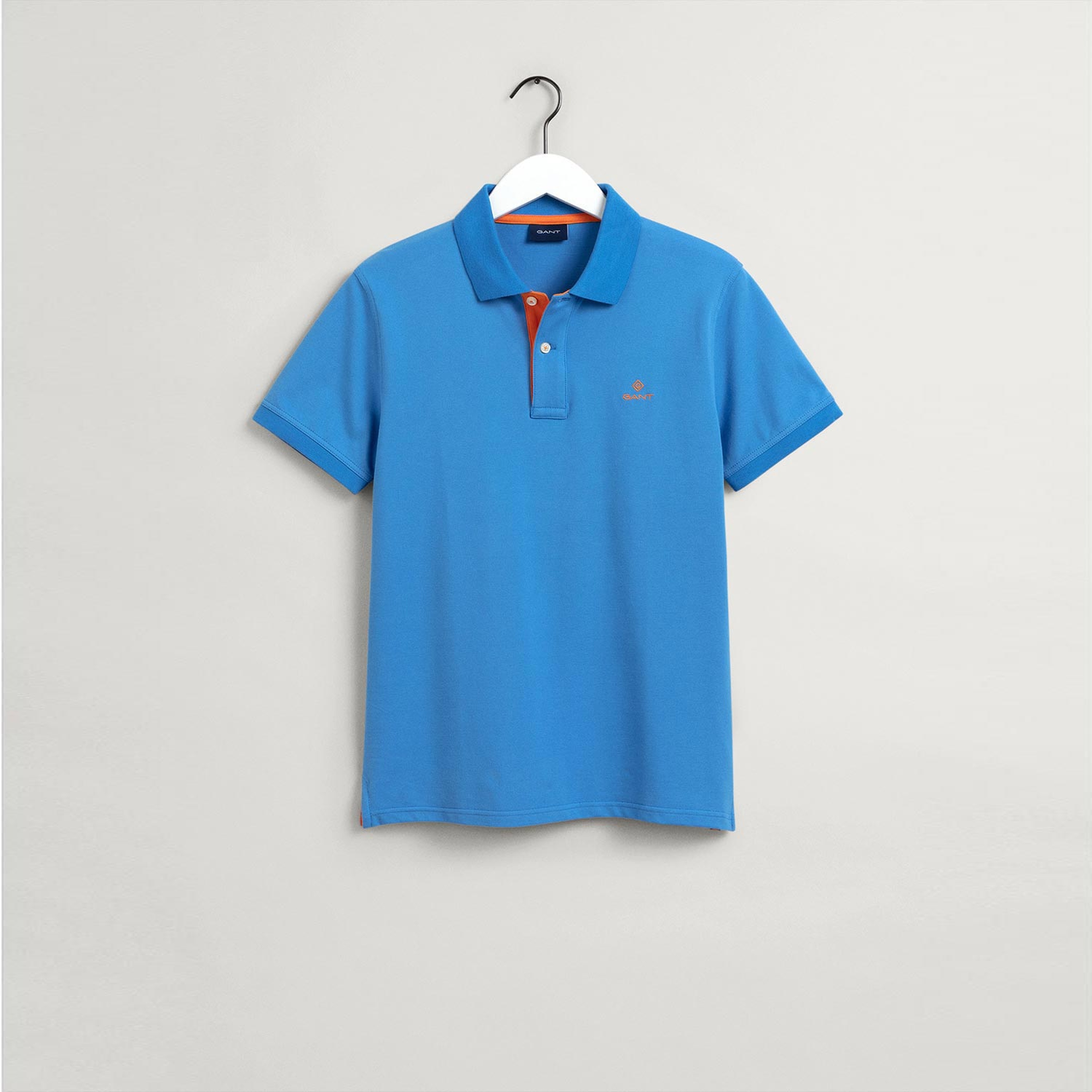 GANT Erkek Mavi Slim Fit Polo