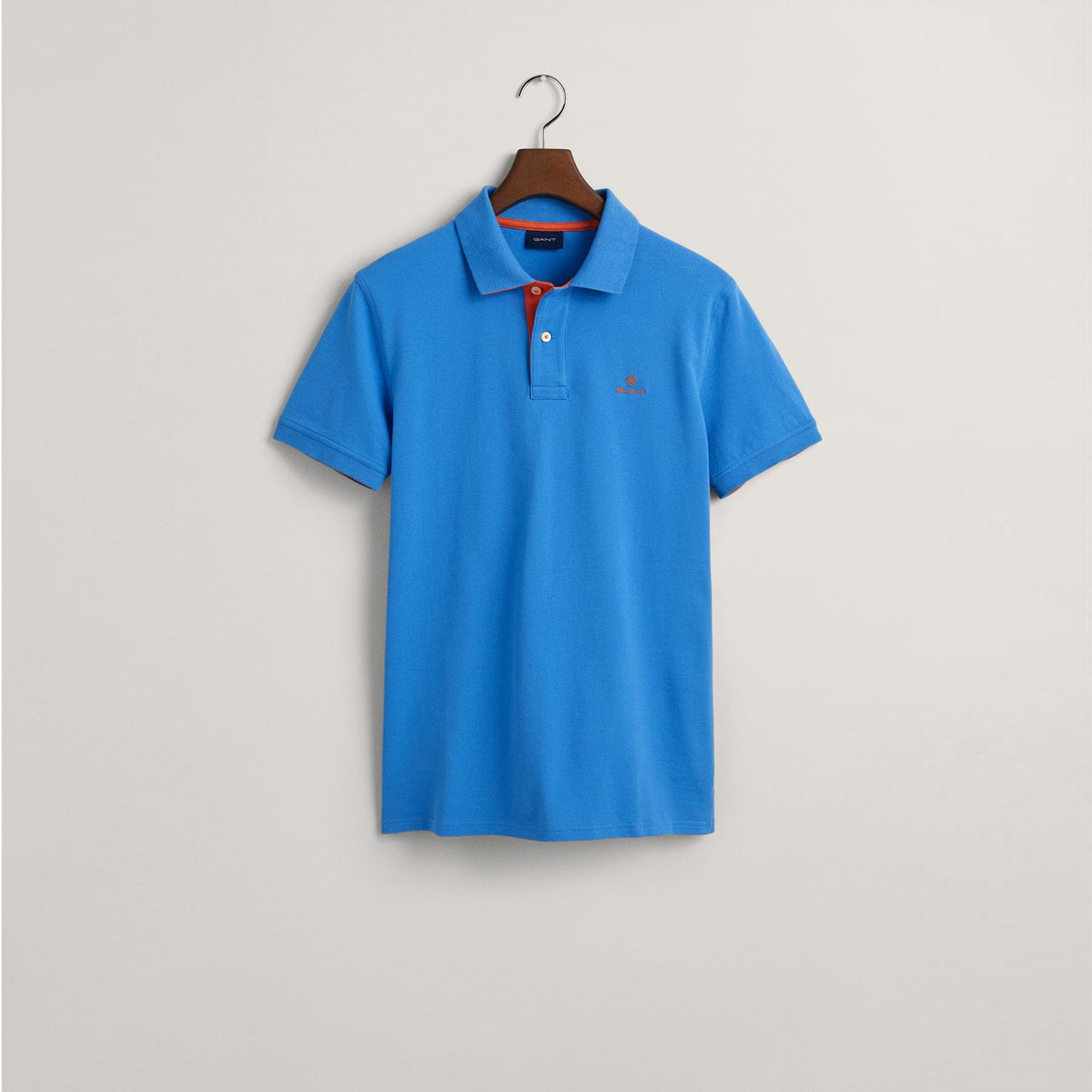 GANT Erkek Mavi Slim Fit Polo