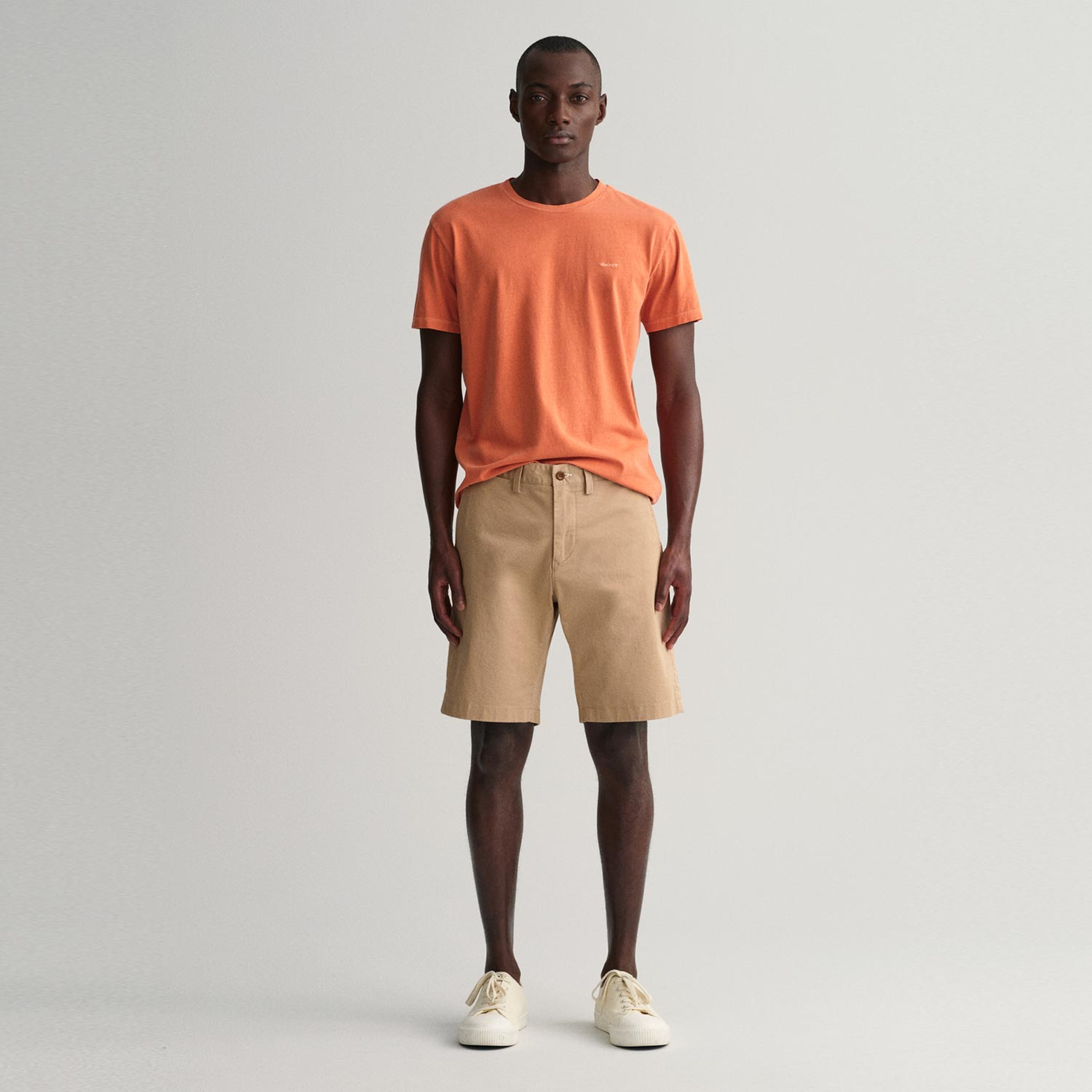 GANT Erkek Bej Slim Fit Şort