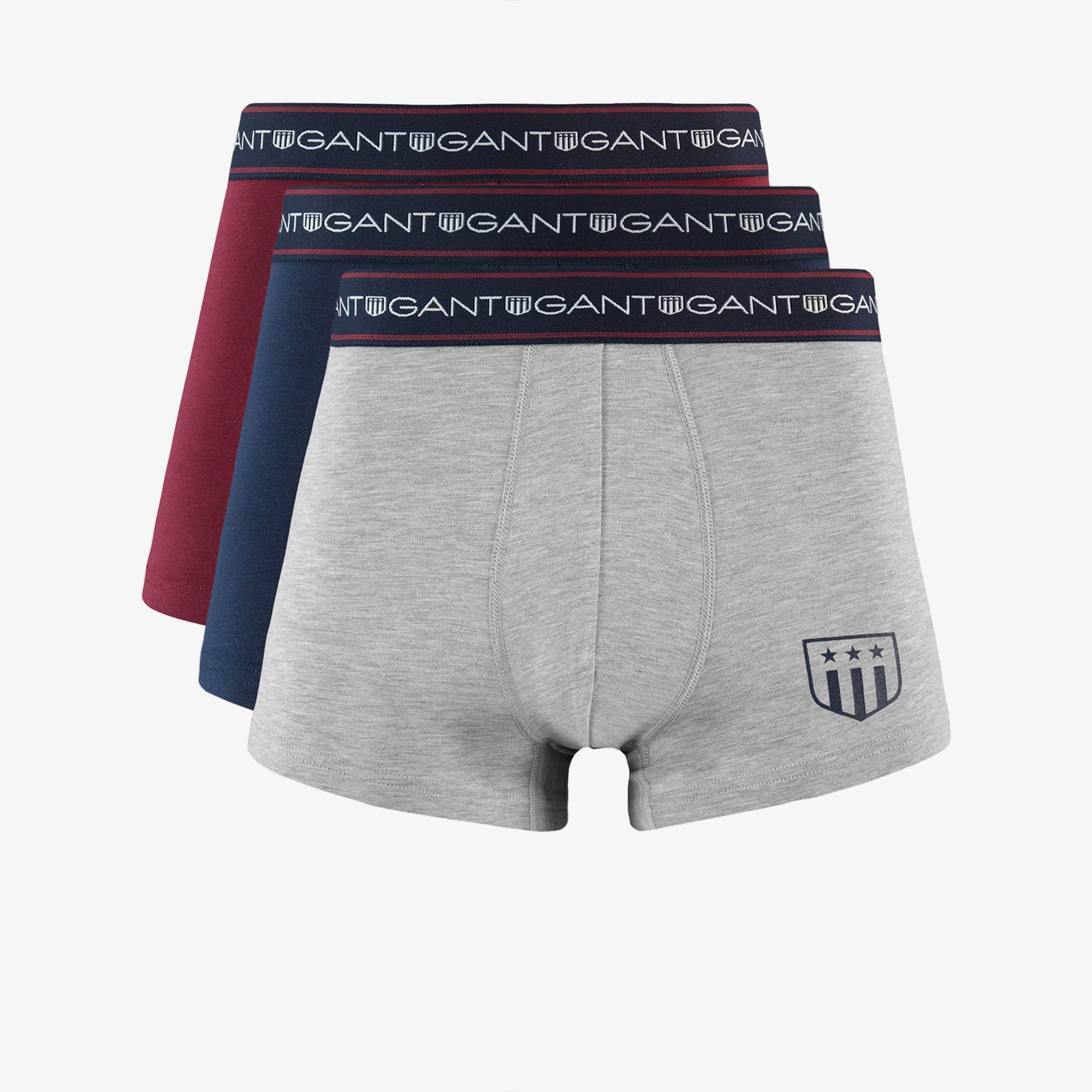 GANT Erkek Renkli Trunk 3'lü Boxer