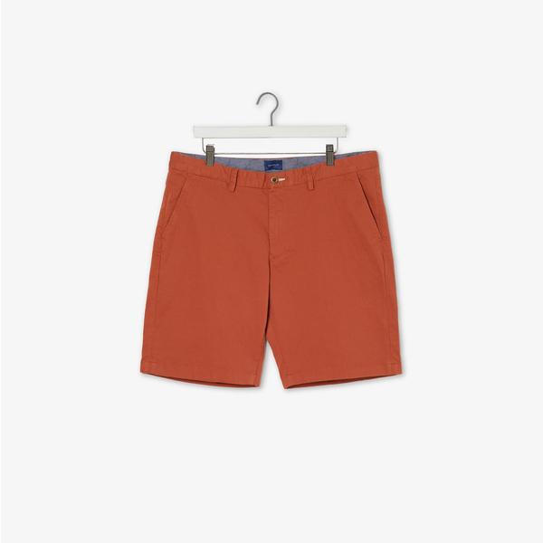 GANT Erkek Turuncu Slim Fit Şort