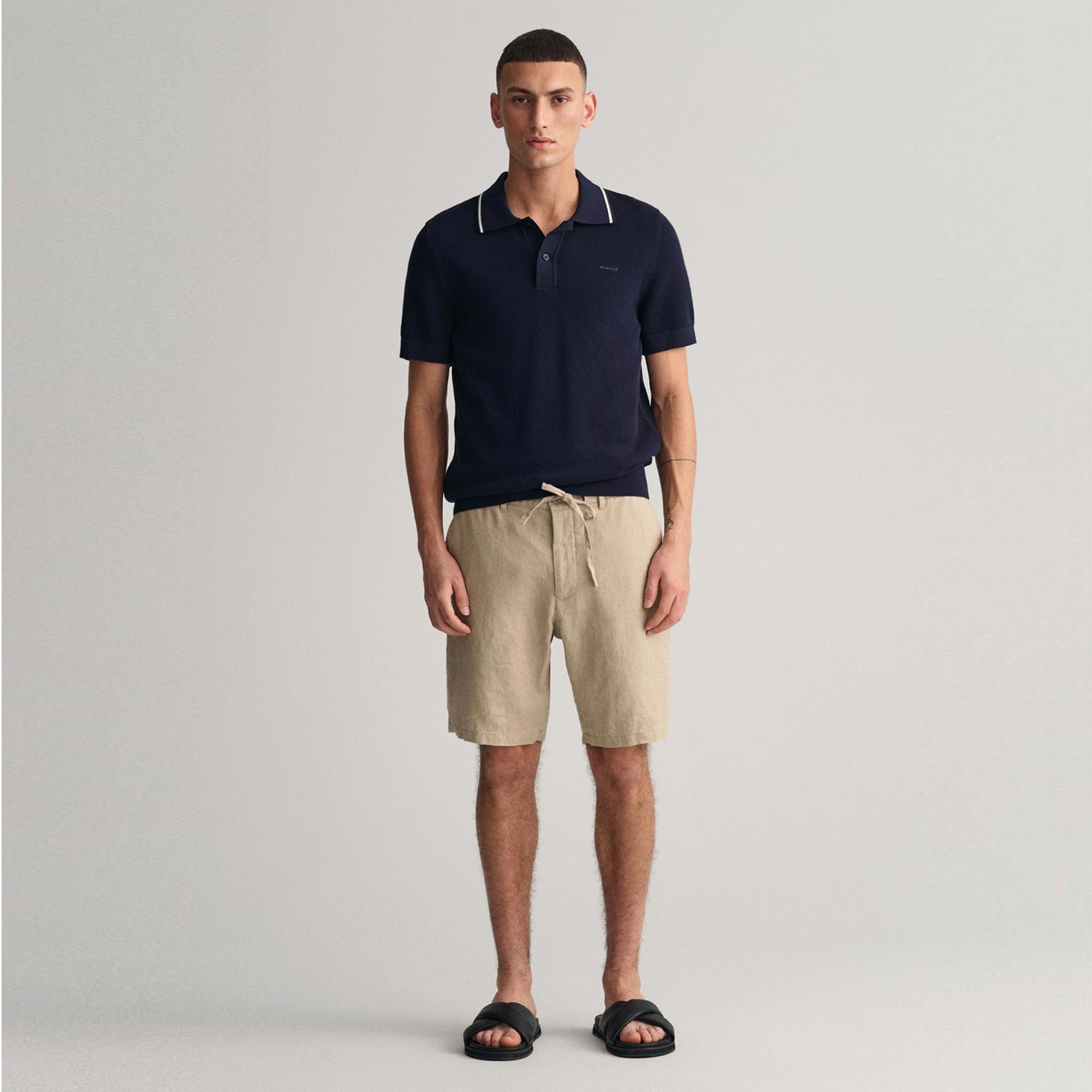 GANT Erkek Bej Relaxed Fit Şort