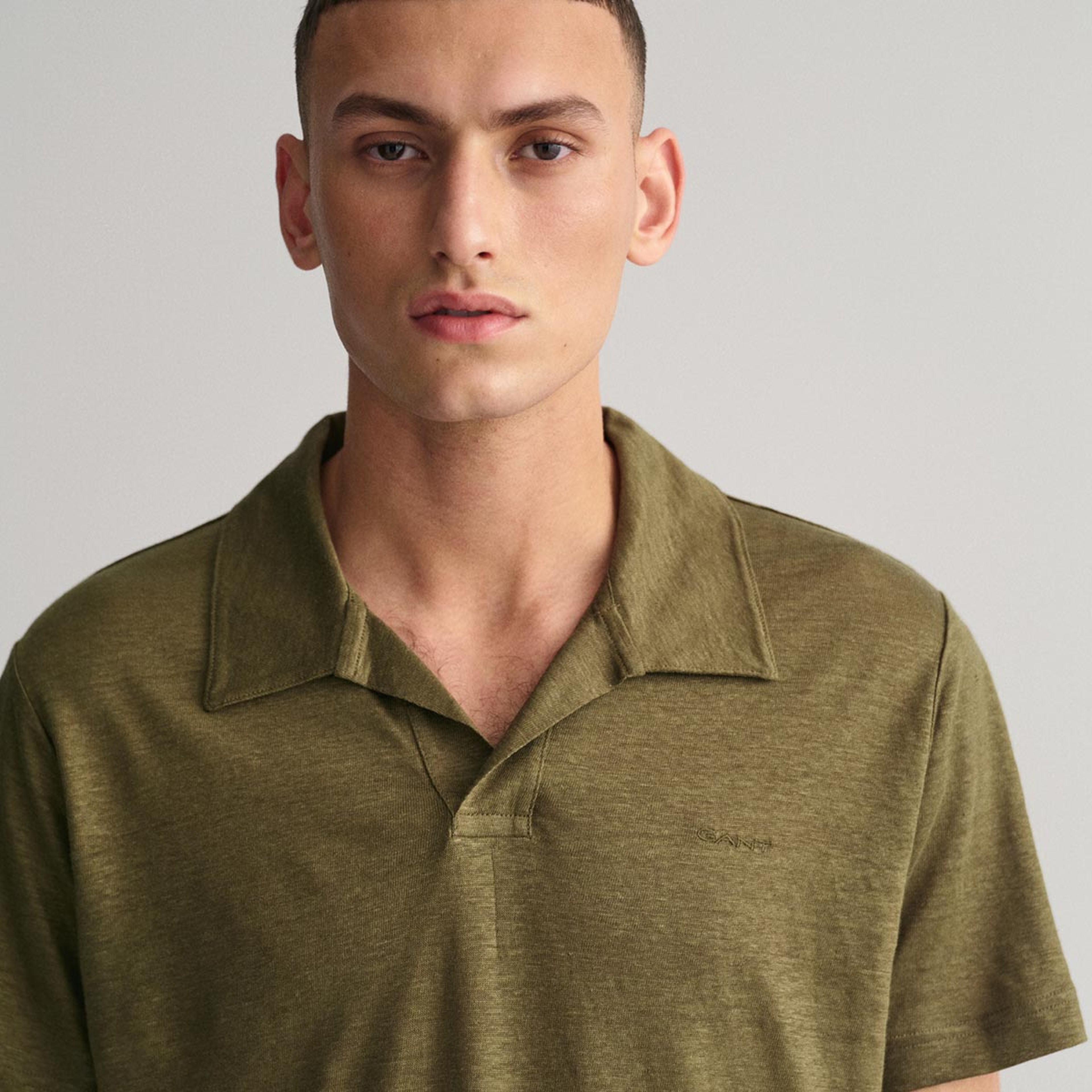 GANT Erkek Yeşil Regular Fit Polo