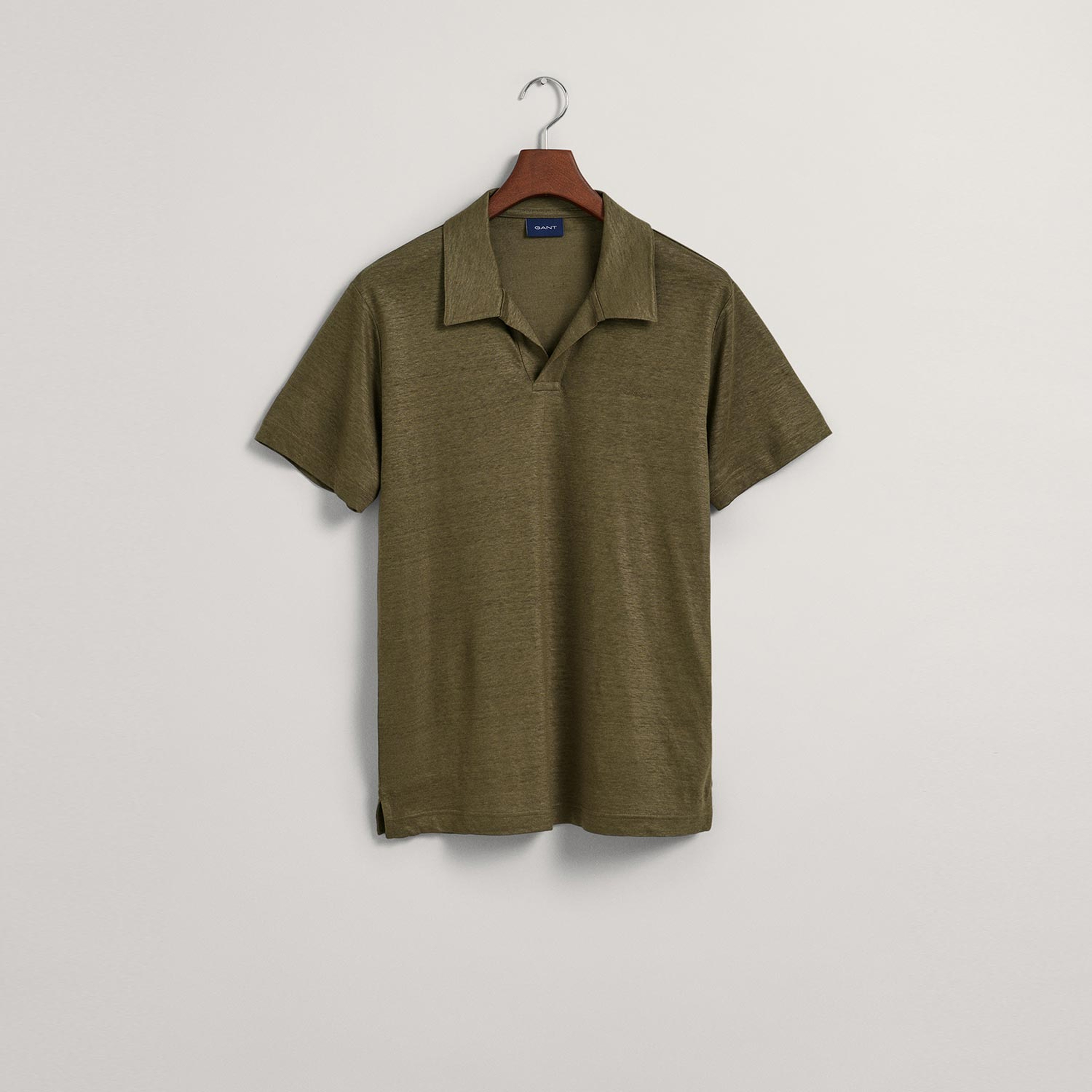 GANT Erkek Yeşil Regular Fit Polo