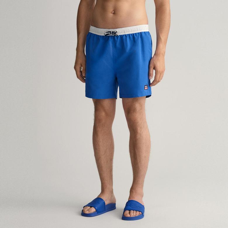 GANT Erkek Mavi Mayo Şort