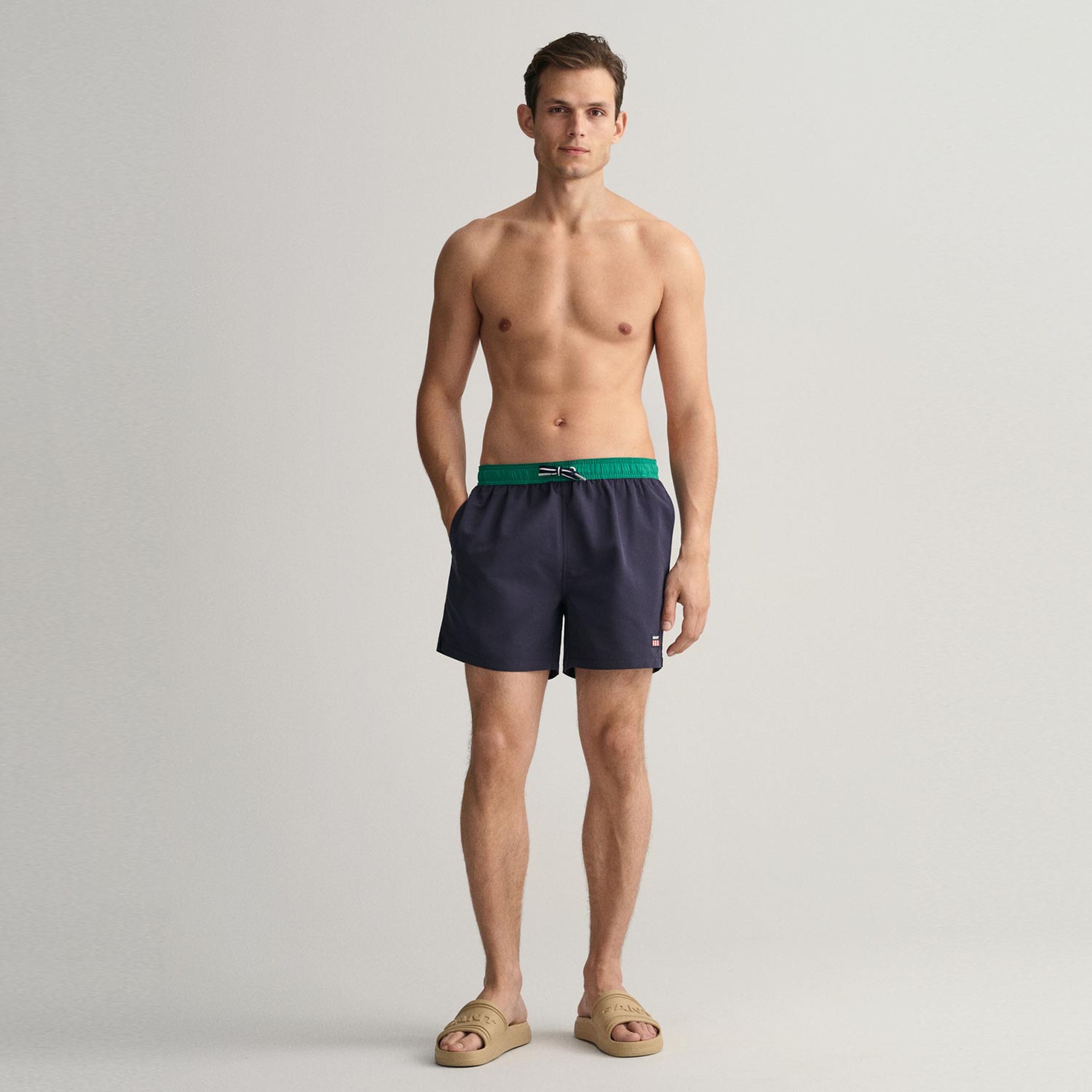 GANT Erkek Lacivert Mayo Şort