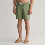 Gant Erkek Yeşil Logolu Mayo Şort