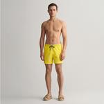 GANT Erkek Sarı Classic Fit Mayo Şort