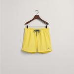 GANT Erkek Sarı Classic Fit Mayo Şort