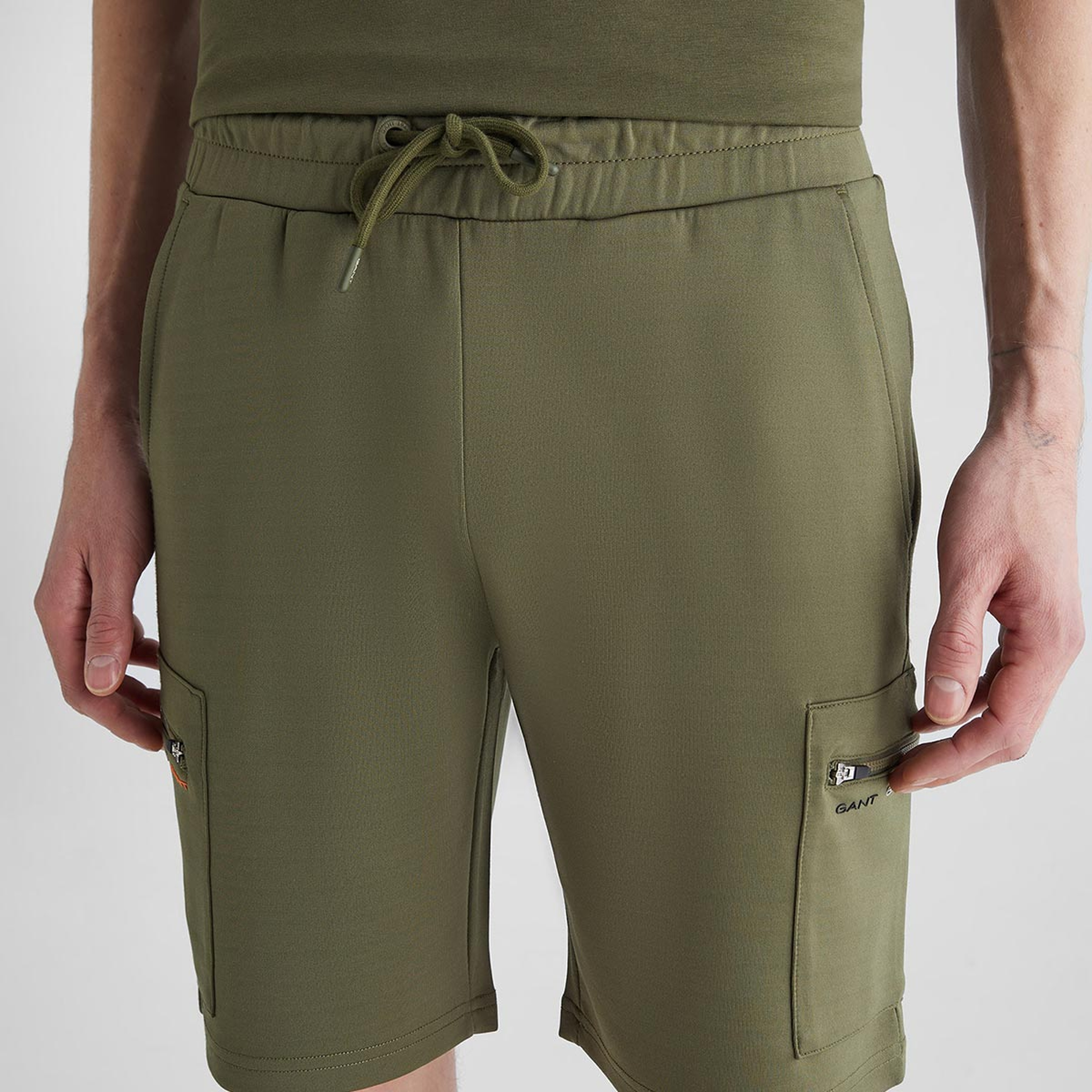 GANT Erkek Yeşil Regular Fit Şort