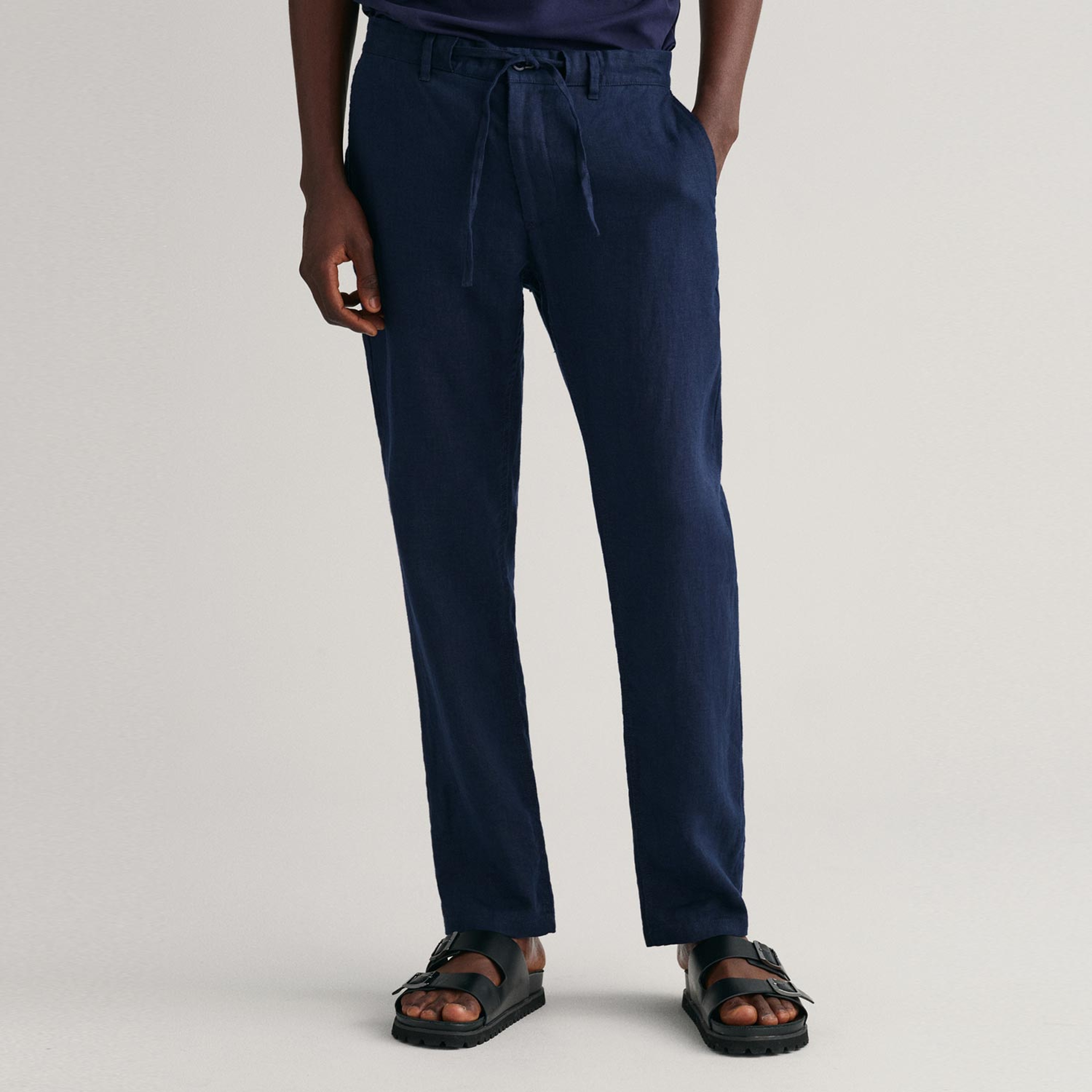 GANT Erkek Lacivert Relaxed Fit Pantolon