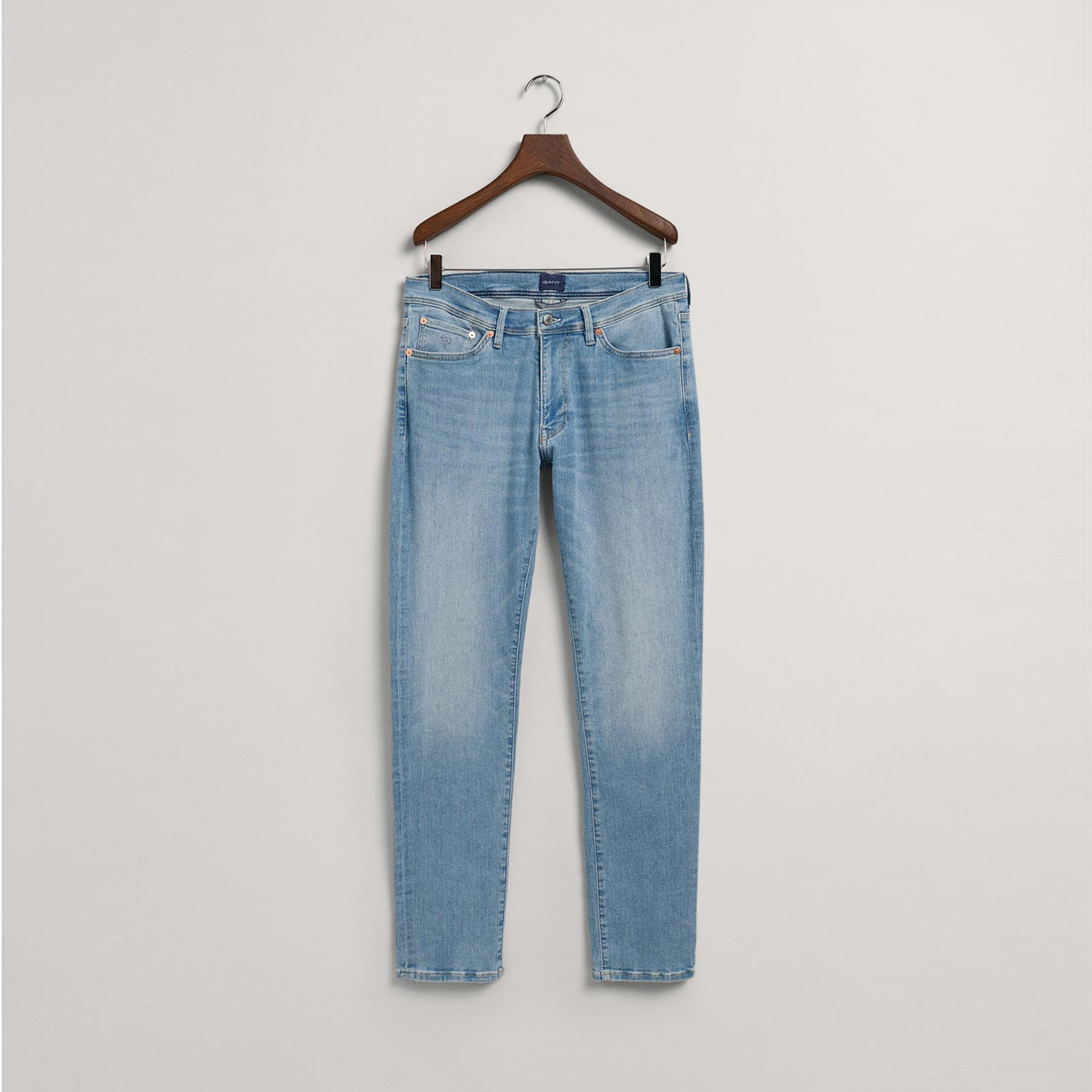 GANT Erkek Mavi Extra Slim Fit Jean Pantolon