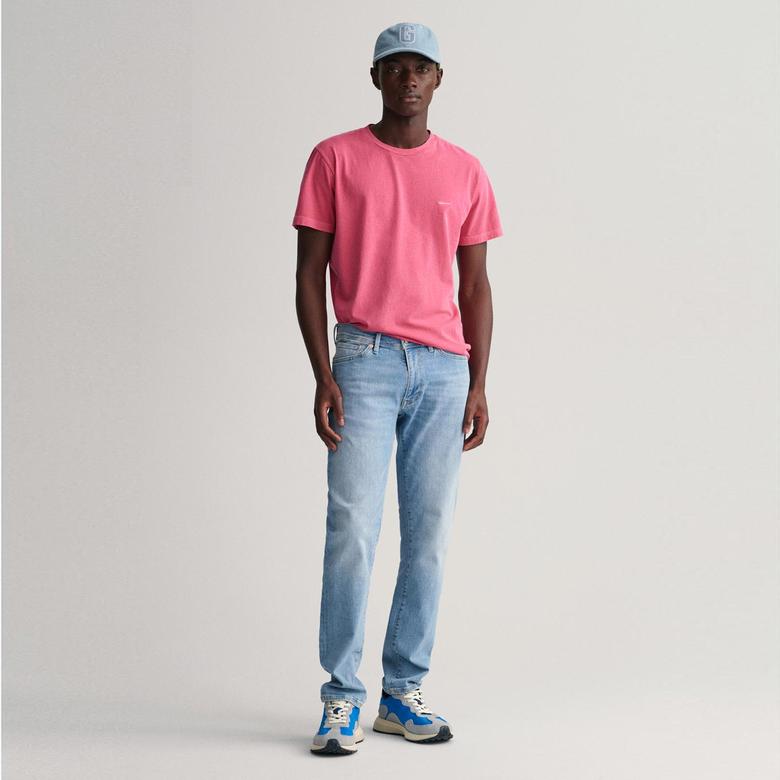 GANT Erkek Mavi Extra Slim Fit Jean Pantolon