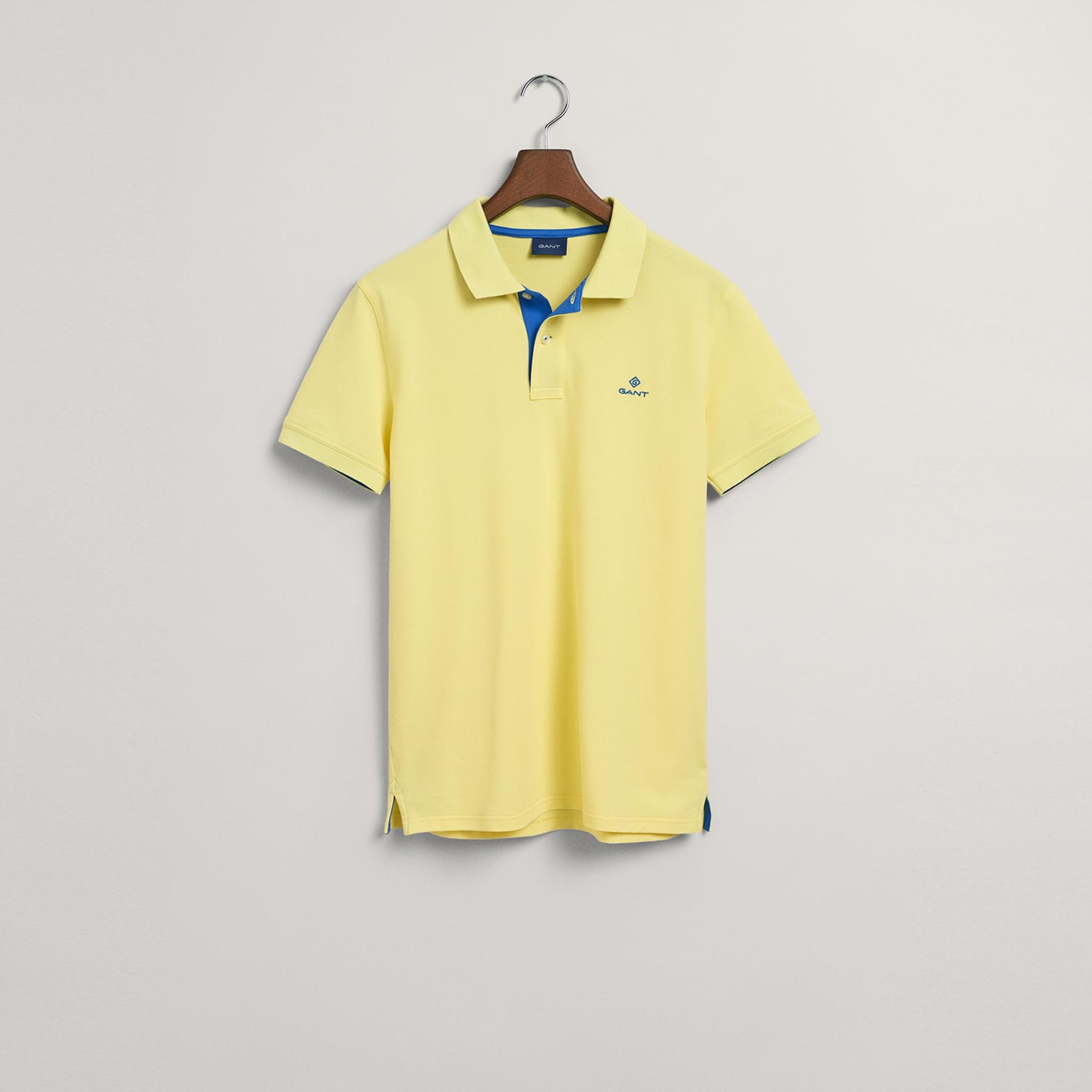 GANT Erkek Sarı Slim Fit Polo
