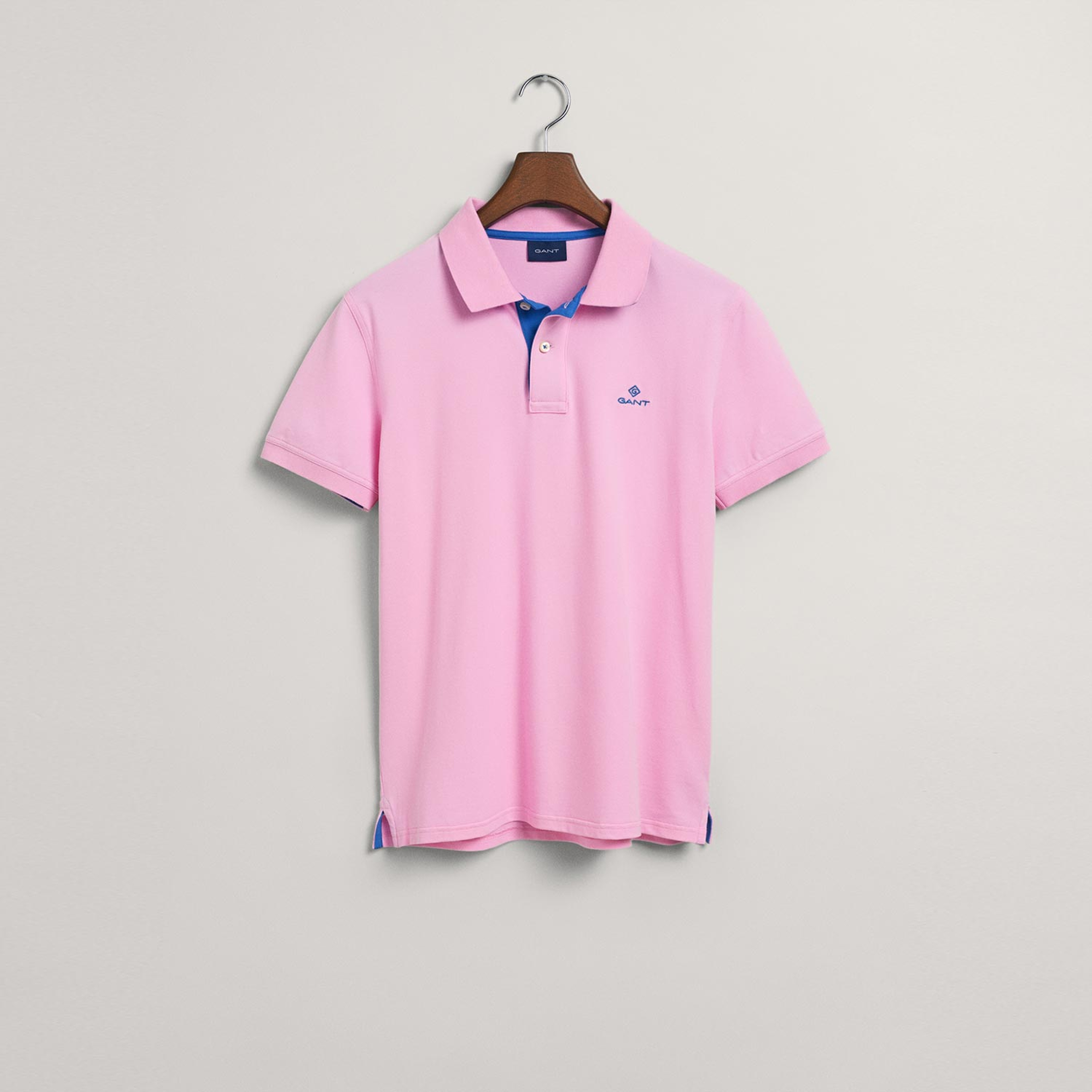 GANT Erkek Pembe Slim Fit Polo