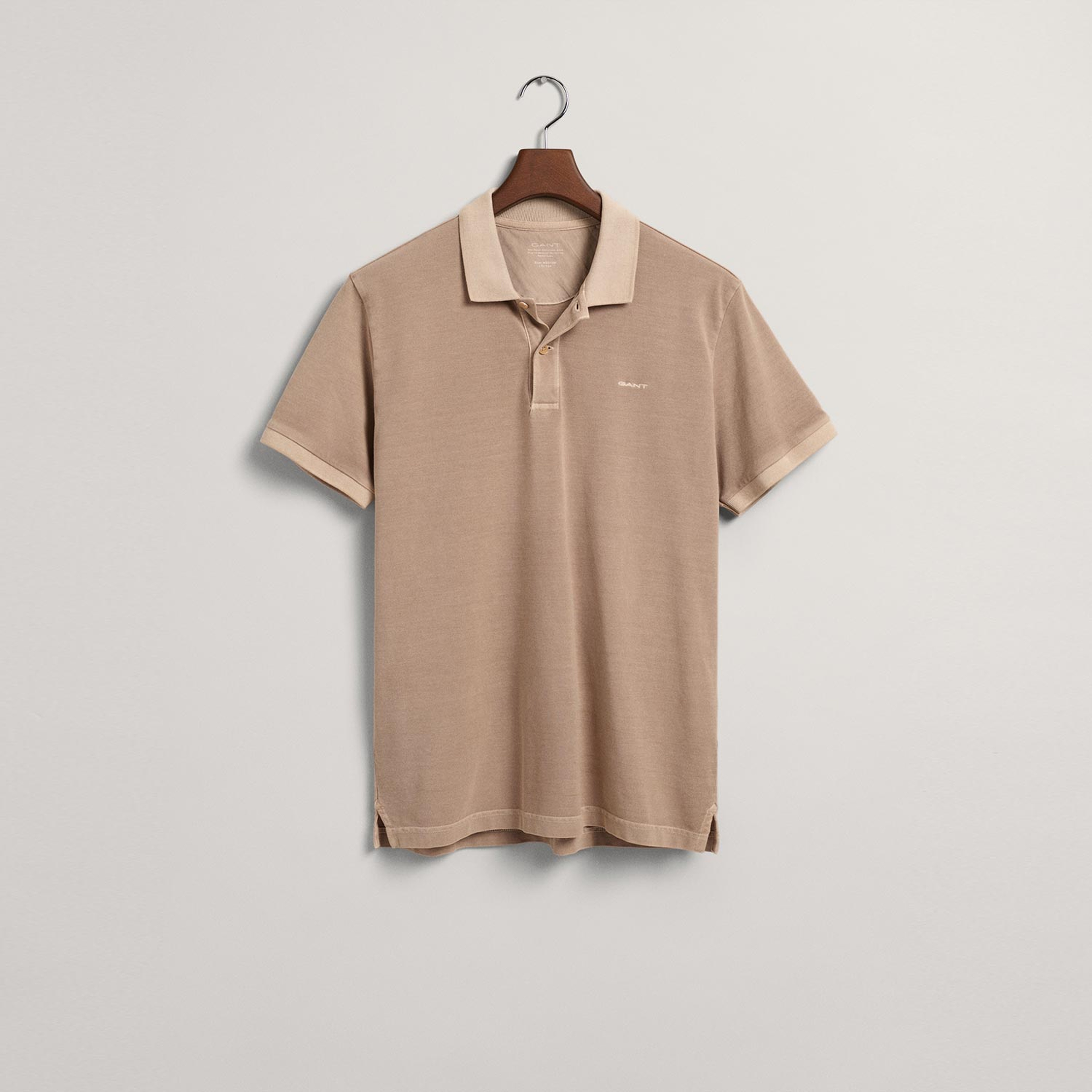 GANT Erkek Bej Regular Fit Logolu Polo
