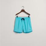 GANT Erkek Mavi Classic Fit Mayo Şort