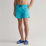 GANT Erkek Mavi Classic Fit Mayo Şort
