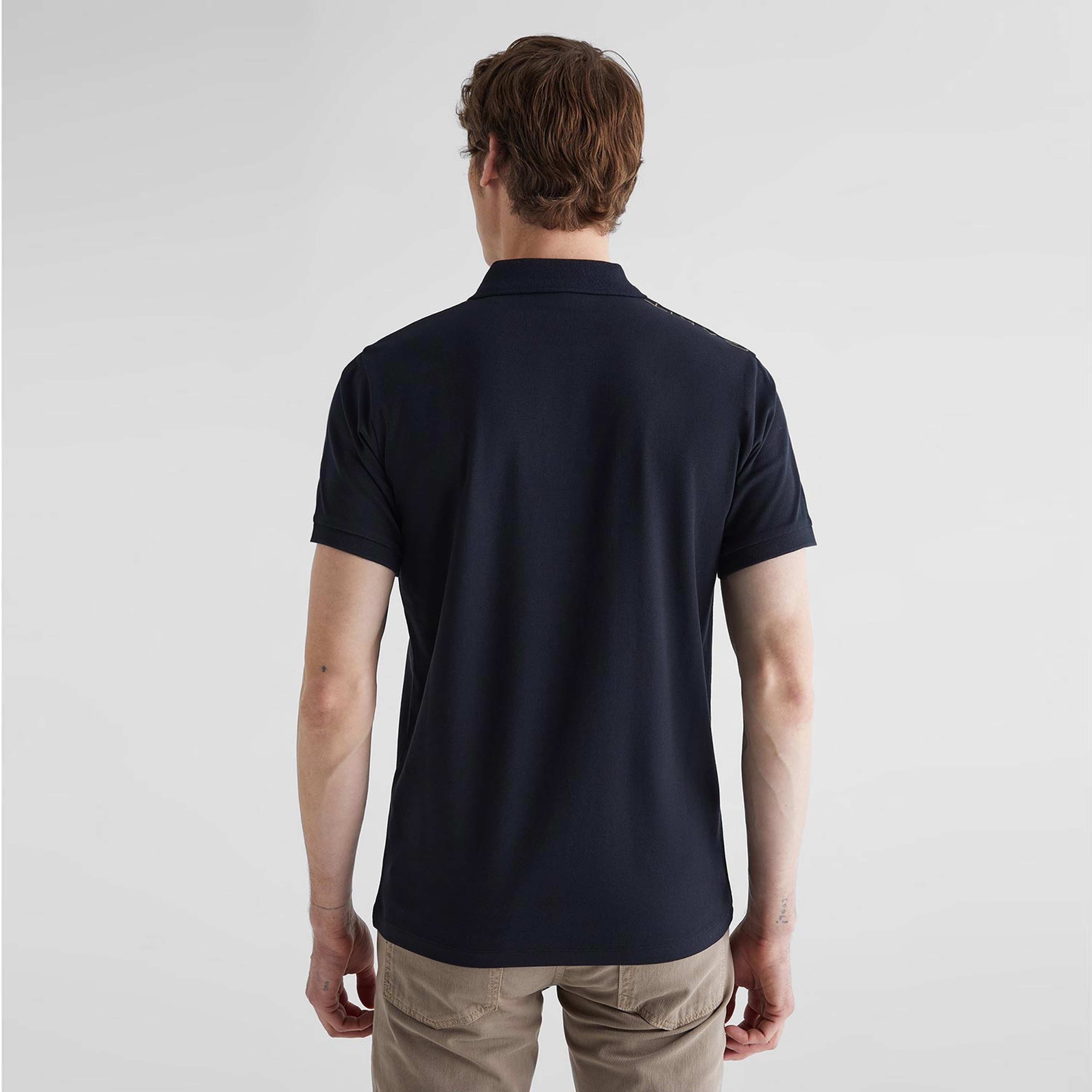 GANT Erkek Siyah Regular Fit Polo