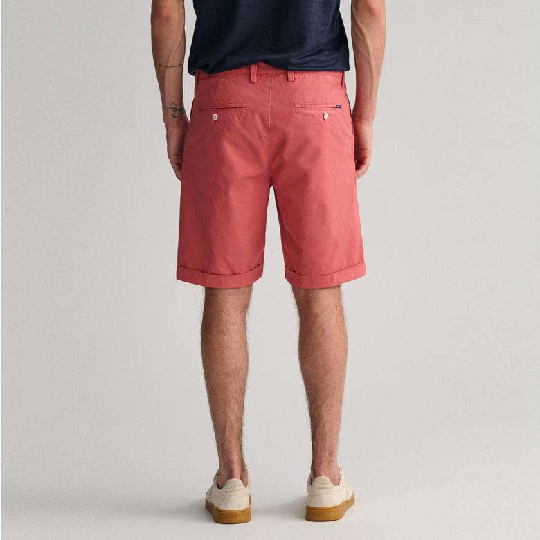 GANT Erkek Kırmızı Regular Fit Şort