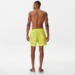 Nautica Erkek Sarı Desenli Deniz Şortu