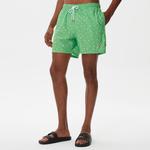 Nautica Erkek Yeşil Baskılı Deniz Şortu