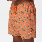 Nautica Erkek Turuncu Baskılı Deniz Şortu