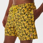 Nautica Erkek Sarı Baskılı Deniz Şortu