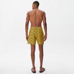 Nautica Erkek Sarı Baskılı Deniz Şortu