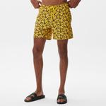 Nautica Erkek Sarı Baskılı Deniz Şortu