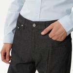 Erkek Slim Fit Siyah Pantolon