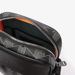 Lacoste The Blend Erkek Monogram Siyah Postacı Çantası