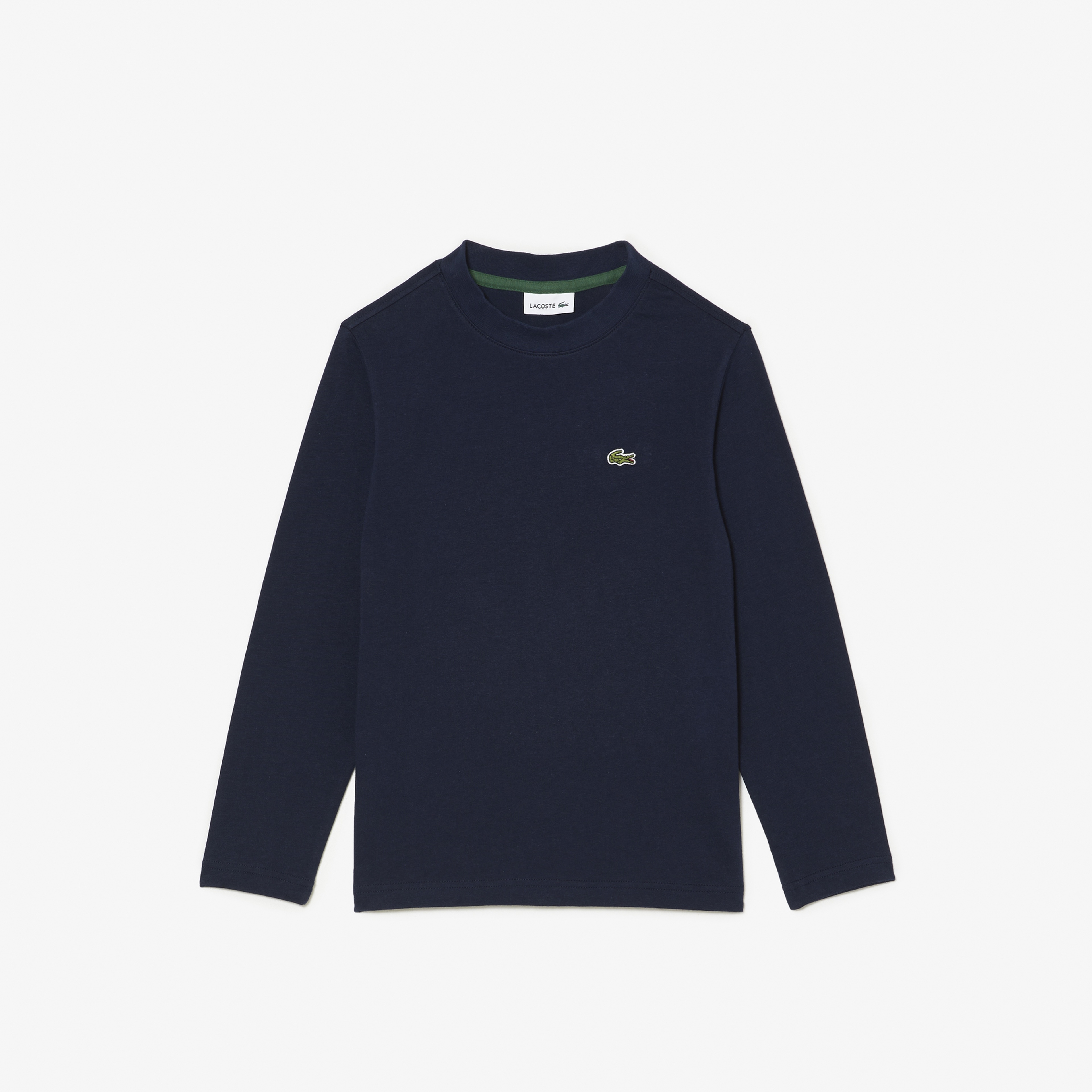 Çocuk Uzun Kollu Bisiklet Yaka Lacivert T-Shirt