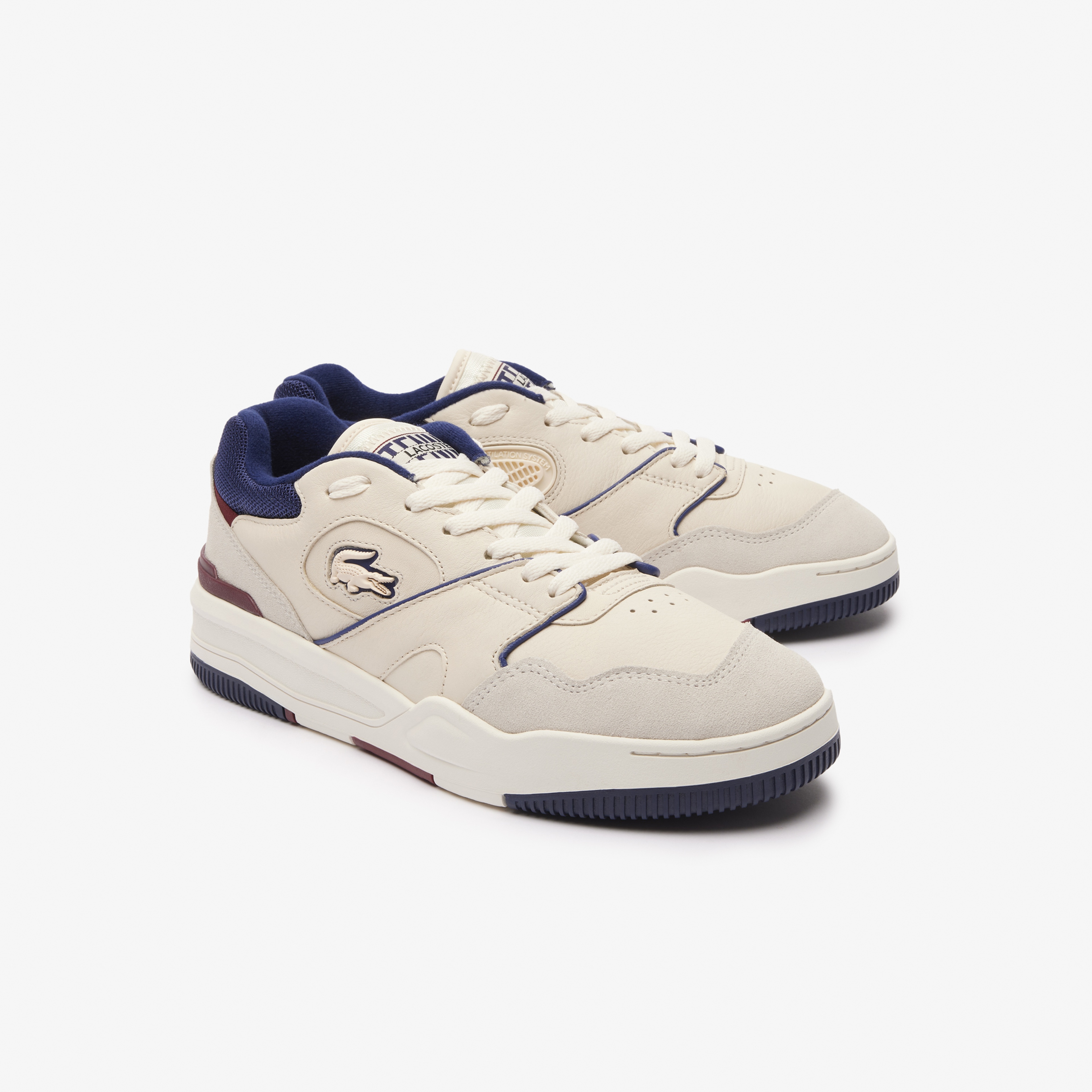 Lacoste SPORT Lineshot Erkek Bej Sneaker