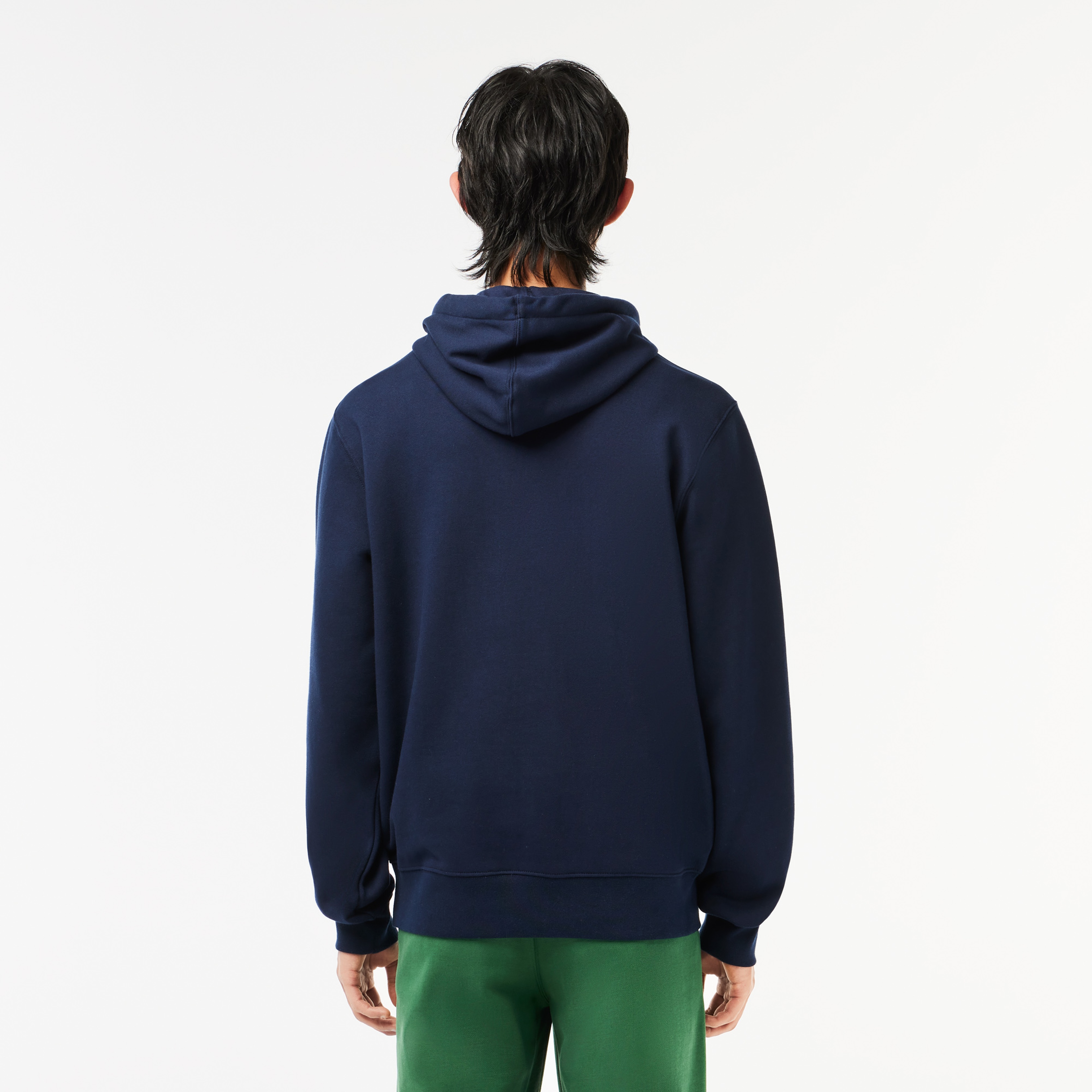 Erkek Classic Fit Kapüşonlu Lacivert Sweatshirt