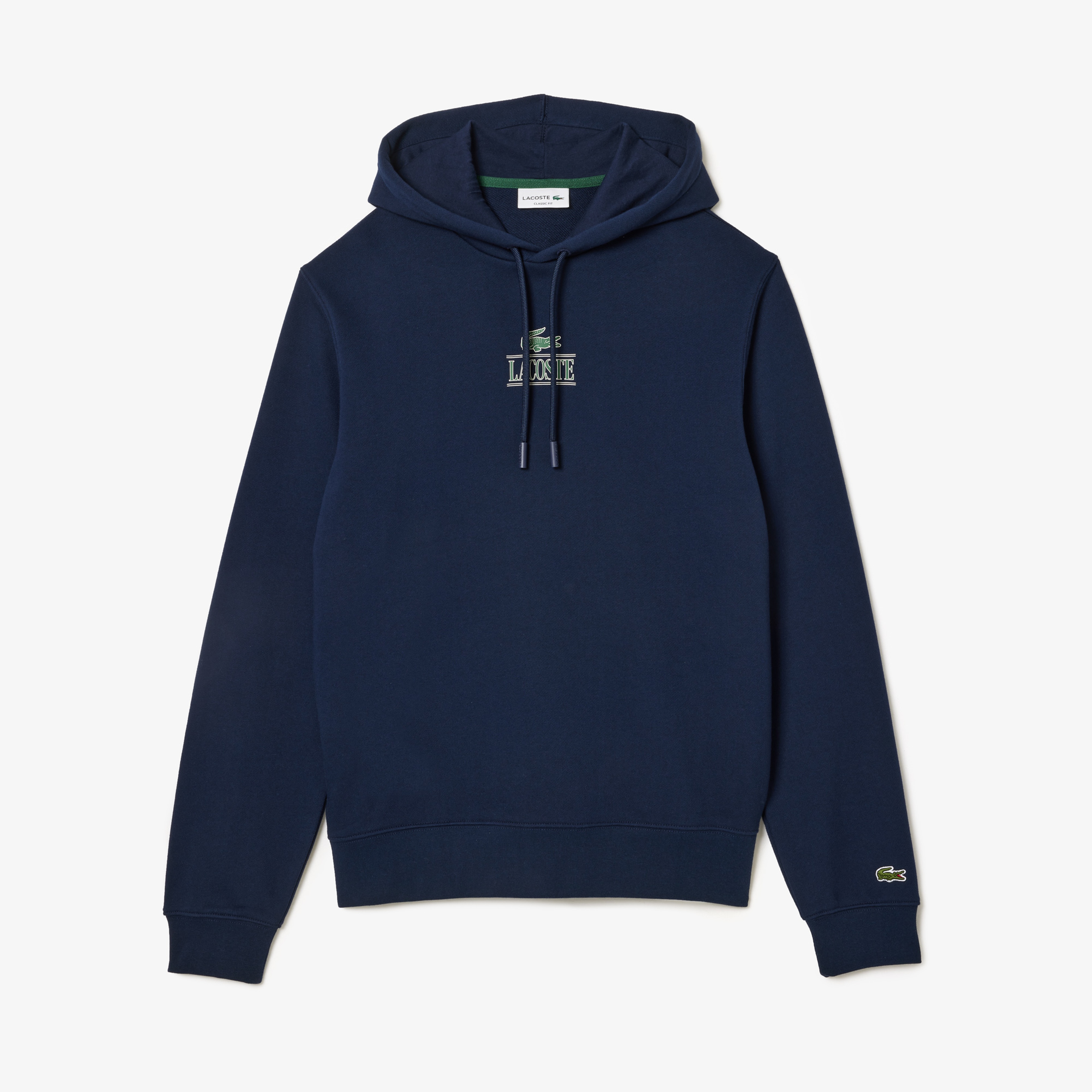 Erkek Classic Fit Kapüşonlu Lacivert Sweatshirt
