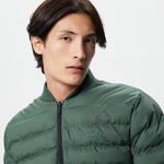 Erkek Hakim Yaka Kapitone Haki Mont