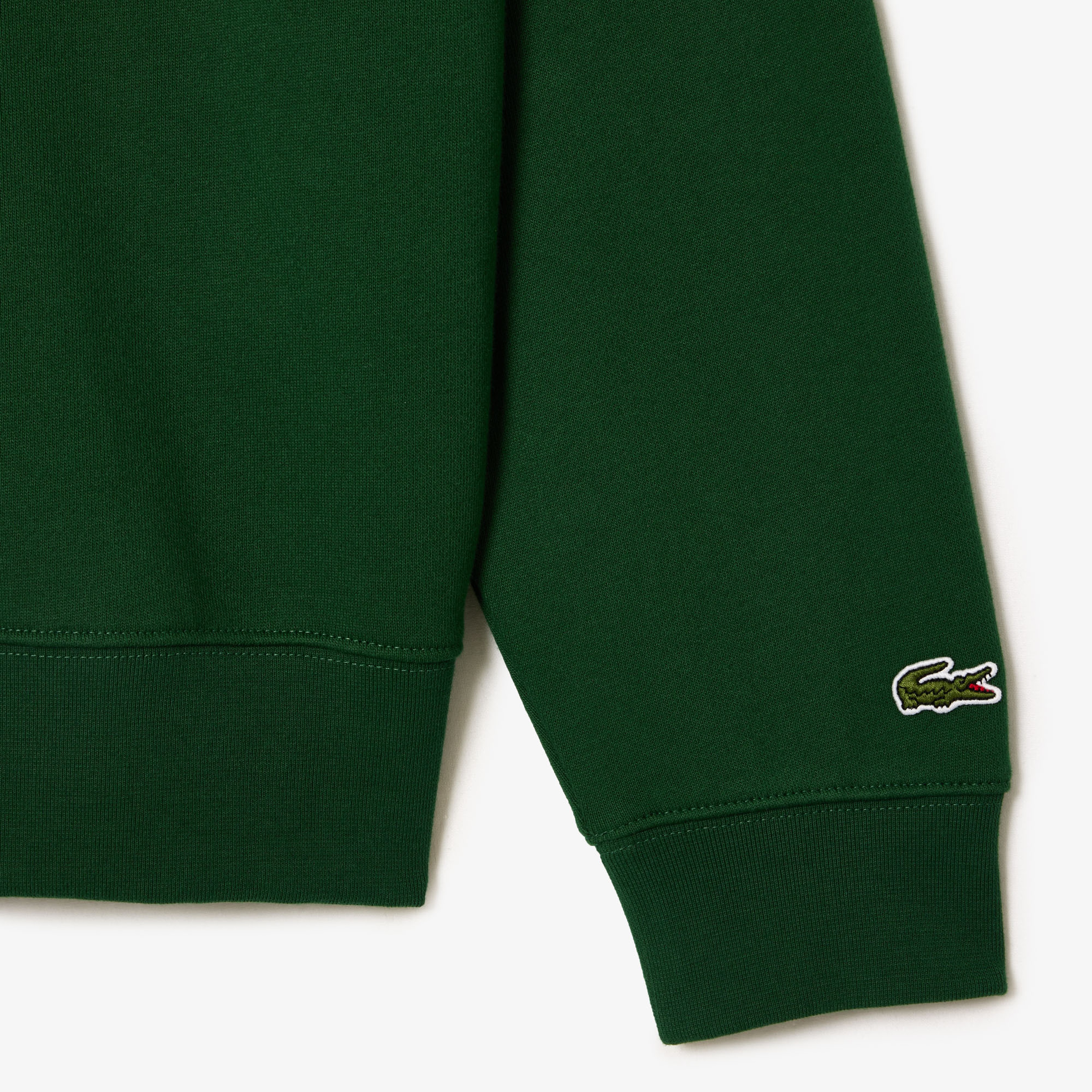 Erkek Classic Fit Kapüşonlu Yeşil Sweatshirt
