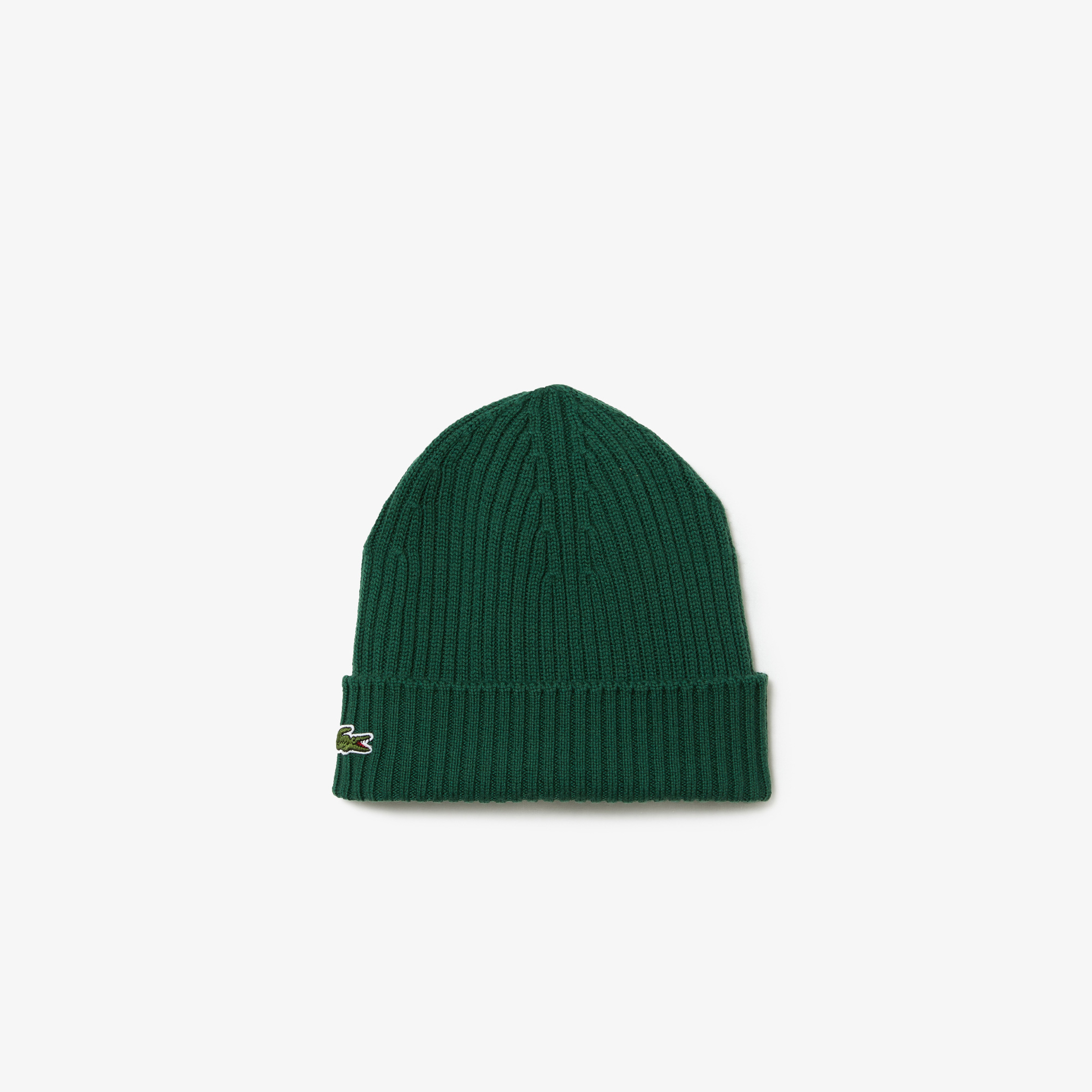 Unisex Yün Yeşil Bere