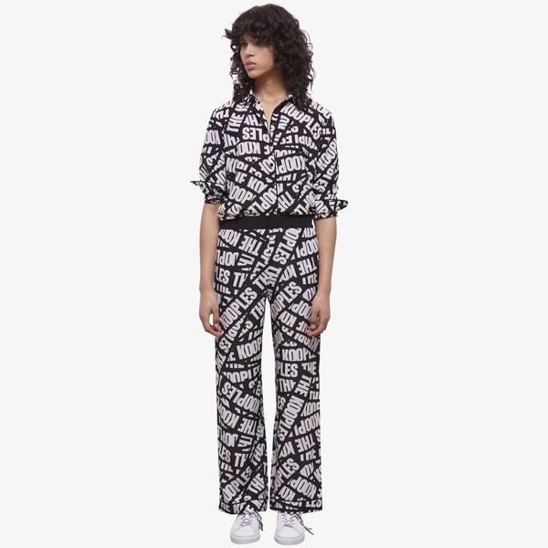 The Kooples Straight-leg Printed Kadın Renkli Pantolon