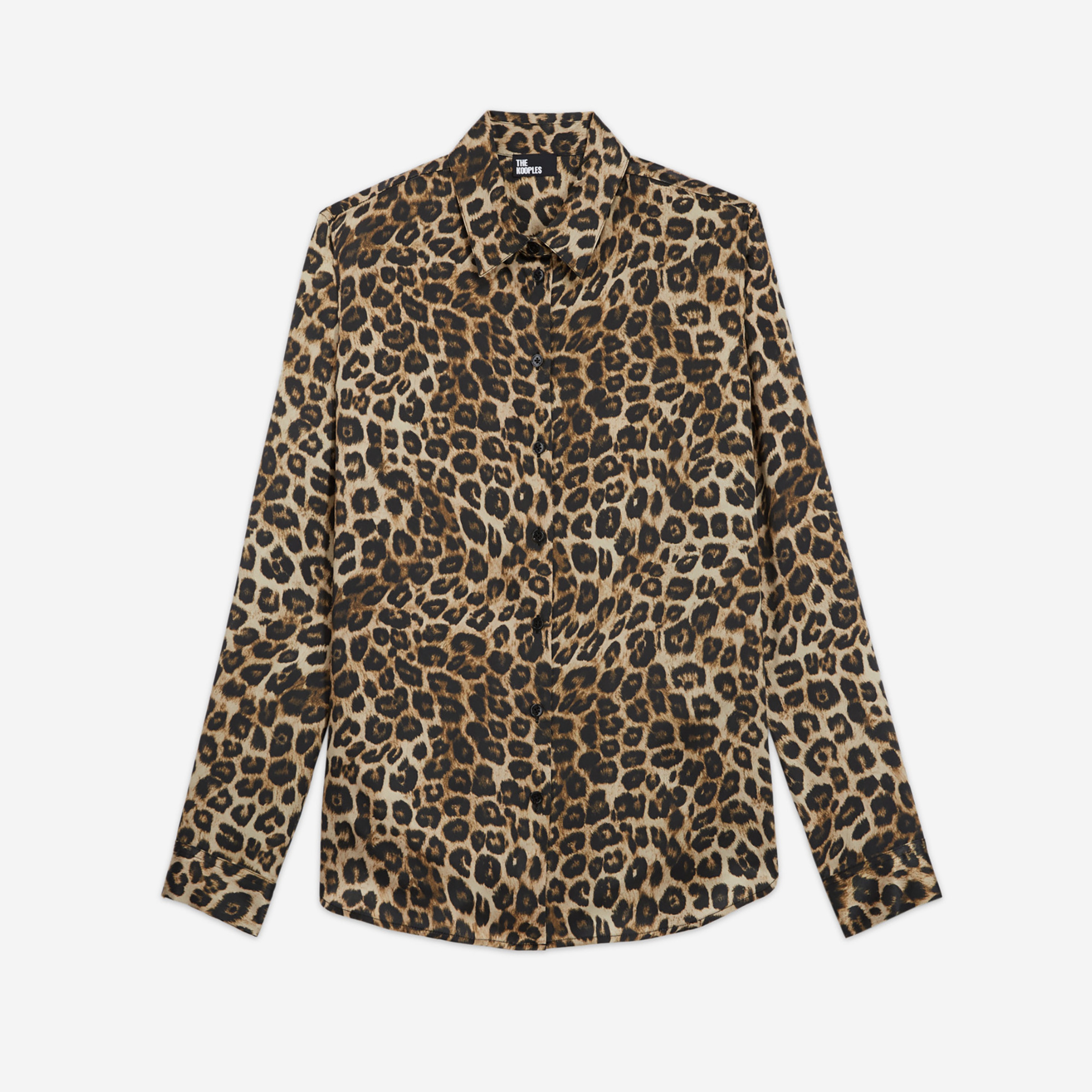 KADIN LEOPAR DESENLİ GÖMLEK