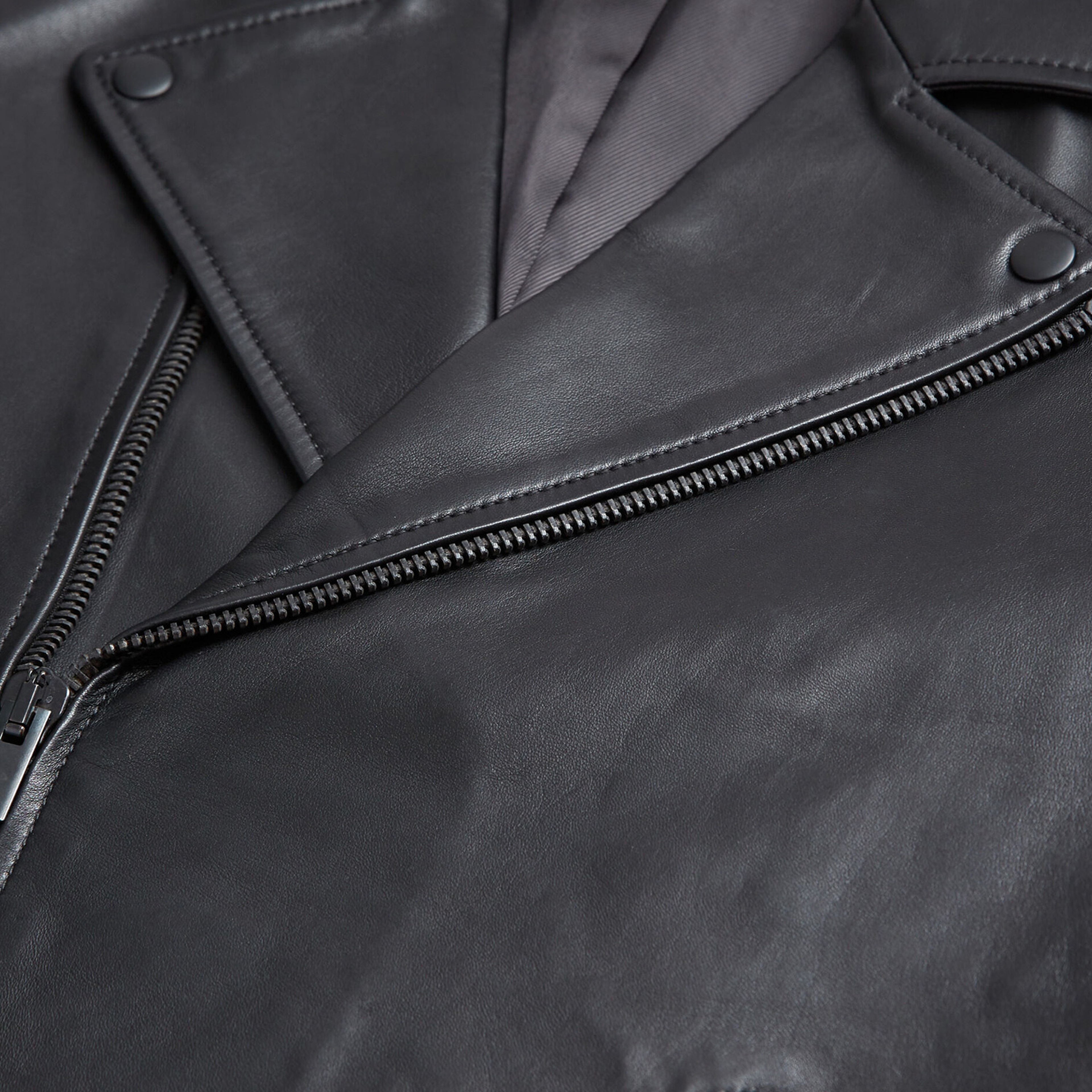 ERKEK SİYAH DERİ CEKET