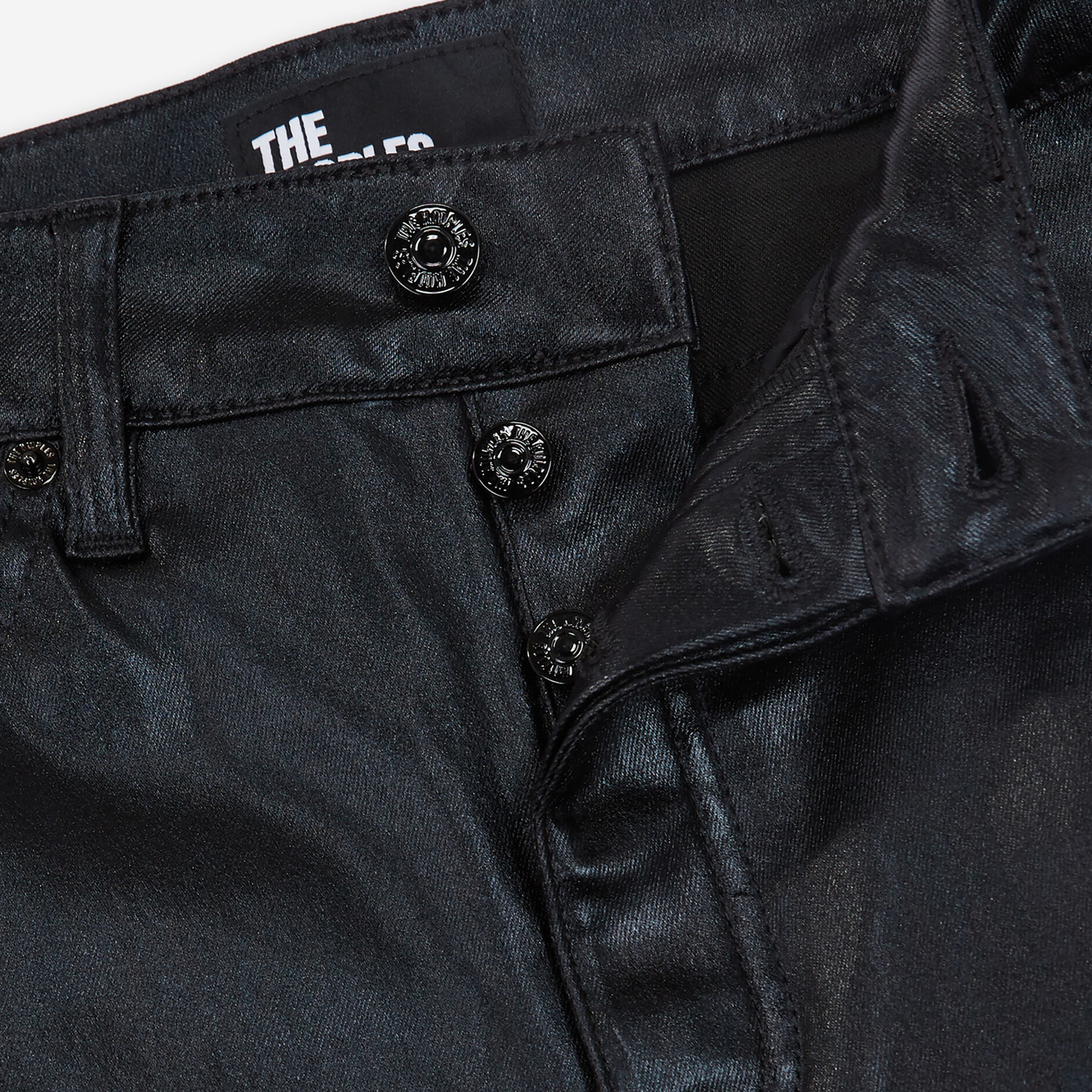 KADIN SİYAH DERİ PANTOLON