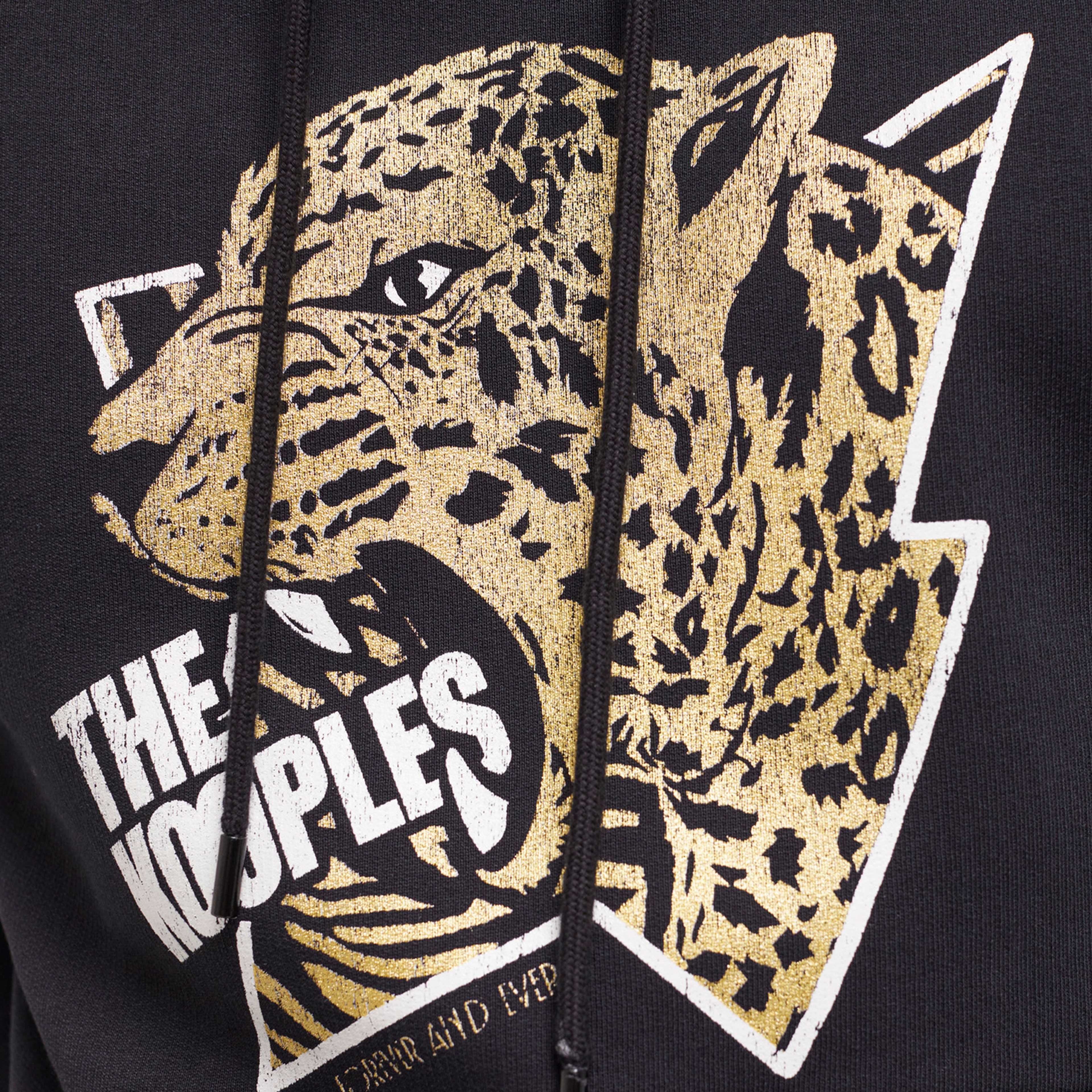 ERKEK BASKILI SİYAH SWEATSHIRT