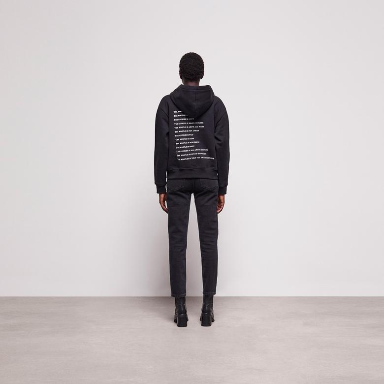 The Kooples Kadın Siyah Sweatshirt
