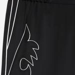 KADIN İŞLEMELİ SİYAH PANTOLON